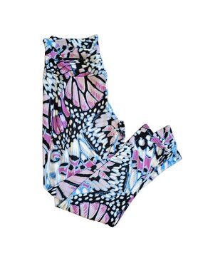 Butterfly Leggings Girls V-front Sueded Super Soft Juniors XL (15-17) JJ3222
